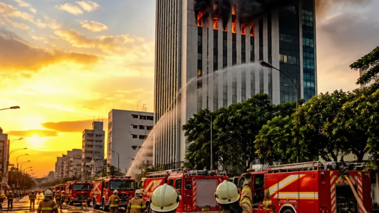 Kebakaran Kembali Terjadi di Gedung Bapenda Jakarta, Pemadaman Terkendala Pompa