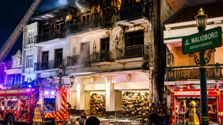 Kebakaran Melalap Hamzah Batik di Malioboro, Api Padam Pukul 04.45 WIB tanpa Korban Jiwa
