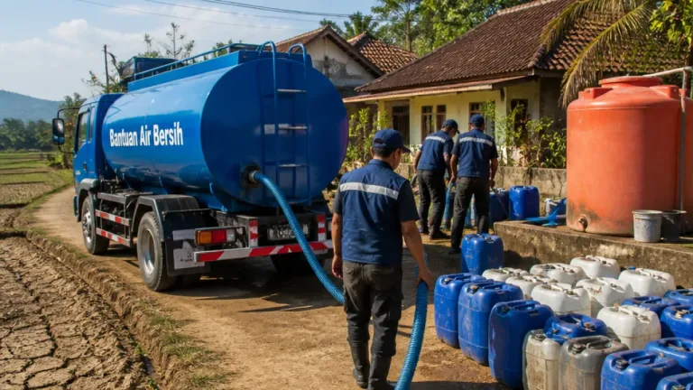 Kejari Purwokerto Salurkan 30.000 Liter Air Bersih untuk Warga Terdampak Kekeringan