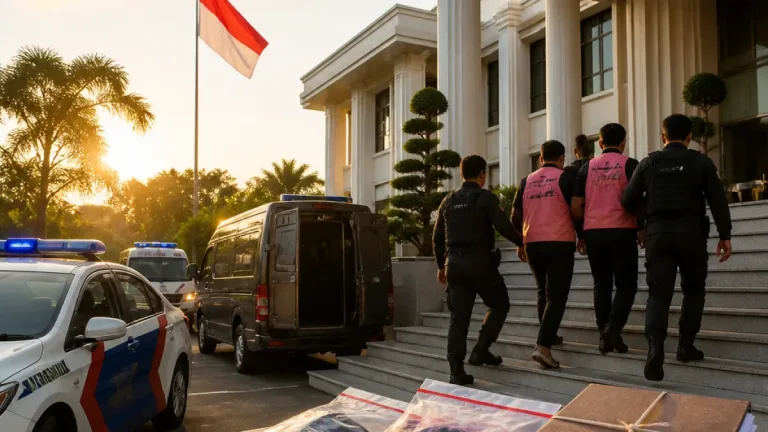 Kejati Tahan Ketua KONI Gorontalo dan Tiga Tersangka Terkait Dugaan Korupsi Dana Hibah PON