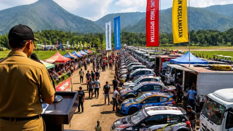 Kejurnas Sprint Rally di Pasuruan: Kapolda Jatim Tekankan Sportivitas dan Dampak Ekonomi