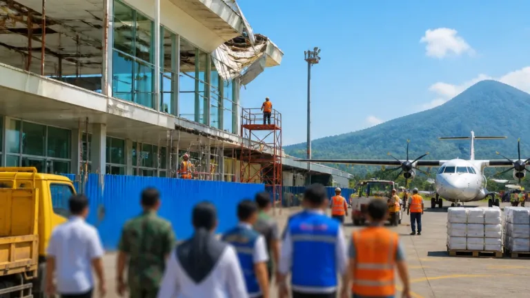 Kemenhub Percepat Pemulihan Bandara Pasca-Gempa di Nusa Tenggara Timur