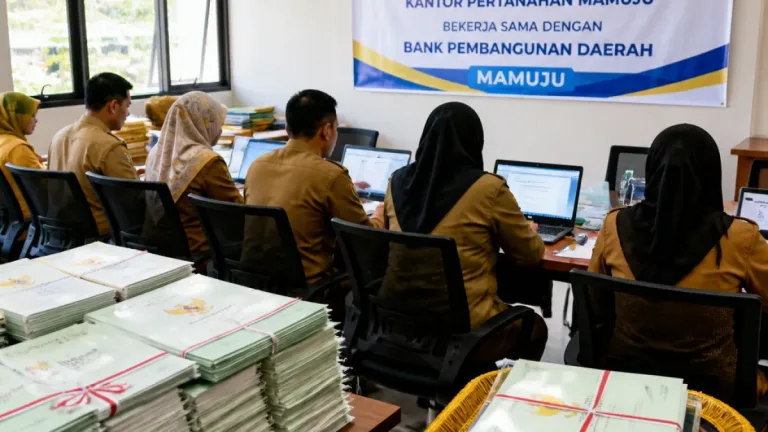Kemenkum Sulbar dan BNI Fasilitasi Pencatatan Hak Cipta untuk 25 Pencipta di Mamuju