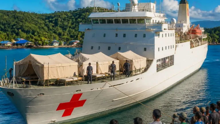 Kemhan Jelaskan Pemanfaatan Kapal Swasta J7 Explorer di Wanam, Papua Selatan