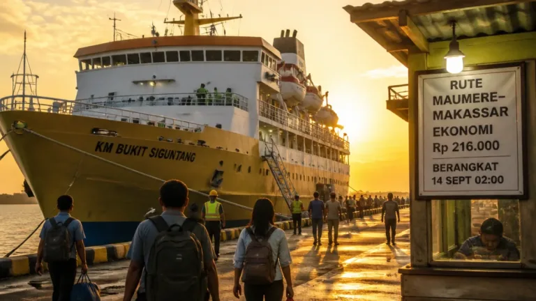 KM Lambelu Singgah di Maumere 4 November 2026, Pelni Imbau Cek Jadwal Terbaru