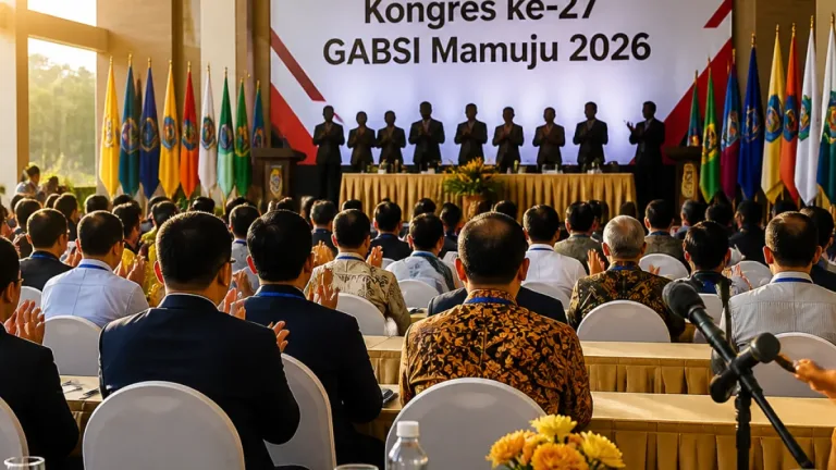 Kongres GABSI ke-27 di Mamuju: 22 Pengda Hadir, Komjen Pol Verdianto Terpilih Aklamasi
