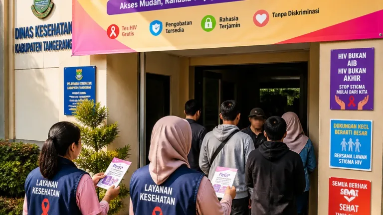 KPA Kabupaten Tangerang Perluas Layanan Deteksi setelah Temukan 203 Kasus HIV