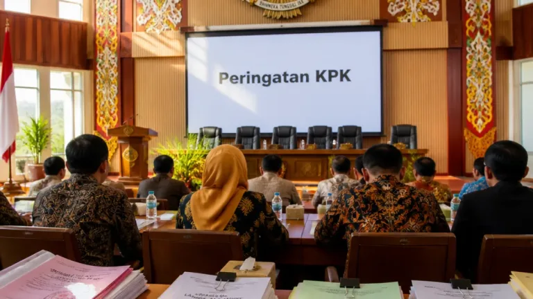 KPK Beri Peringatan ke Pemprov Kalteng: Deteksi Potensi Penyimpangan Anggaran