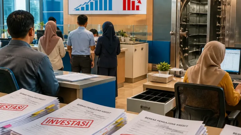 Kredit Perbankan Kaltara Melonjak 55,30% Triwulan III, DPK Justru Tertekan