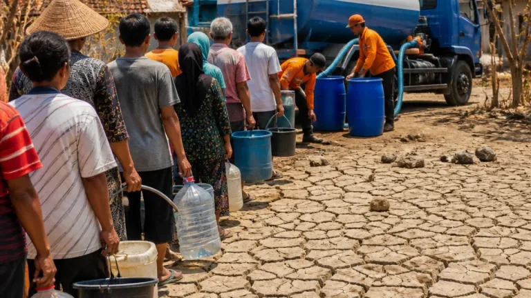 Krisis Air di Puncak Kemarau: 1.004 KK Terdampak di Cirebon, Pemkot Perkuat Antisipasi