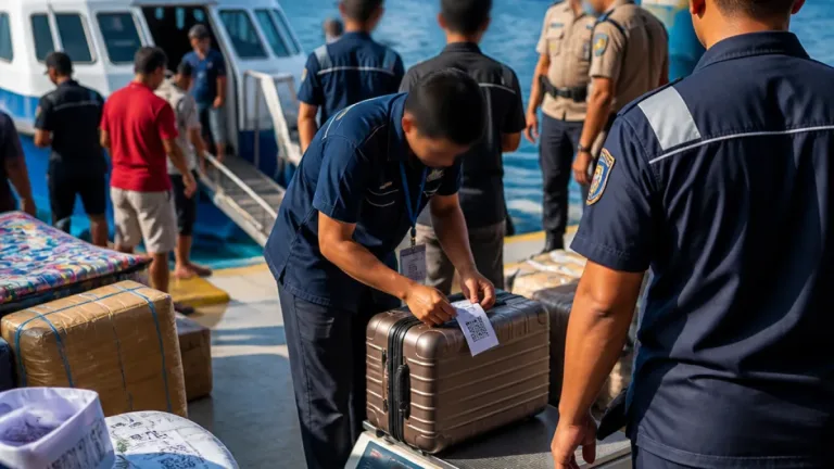 KSOP Ternate Terapkan Penimbangan dan Manifest Barang untuk Speedboat Mangga Dua–Sofifi