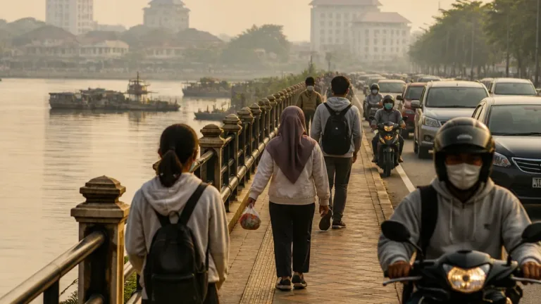 Kualitas Udara Memburuk: Palangka Raya Masuk Daftar Kota Terkontaminasi di Indonesia