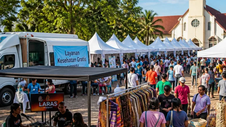 Kupang Bermazmur 2026 Hadirkan Layanan Kesehatan, Edukasi Digital, dan Pasar UMKM