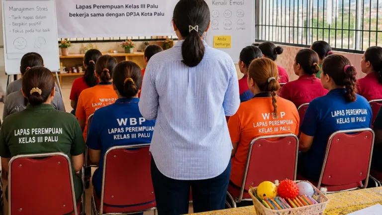 Lapas Perempuan Palu Gelar Pendampingan Psikologis untuk 86 Warga Binaan