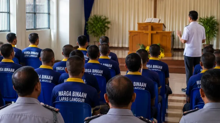 Lapas Tual Gandeng Penyuluh Agama Kemenag Malra Perkuat Pembinaan Rohani Warga Binaan