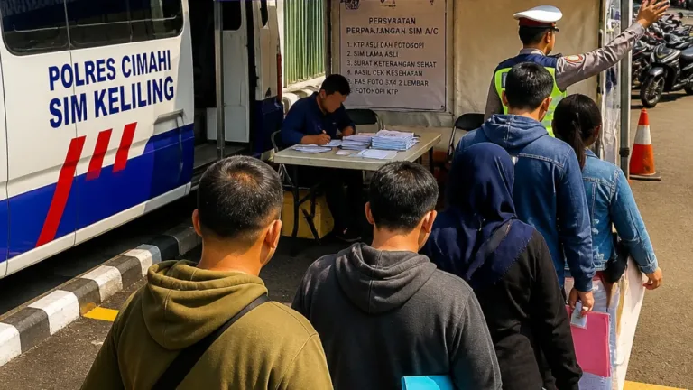 Layanan SIM Keliling Hadir di Cimahi Mall, Cek Persyaratan dan Jam Pelayanan