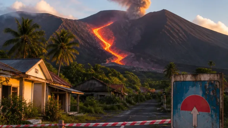 Leleran Lava Karangetang Capai 1.000 Meter, Masyarakat Diminta Tetap Waspada