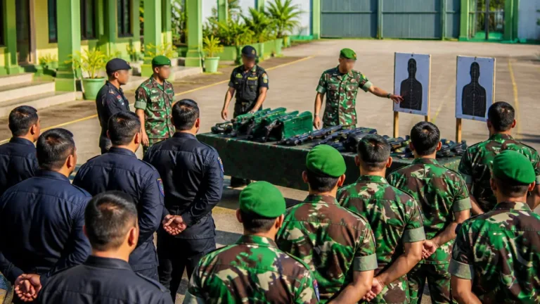 Luwuk: Lapas Kelas IIB Perkuat Sinergi dengan Kodim 1308 untuk Pengamanan dan Pelatihan