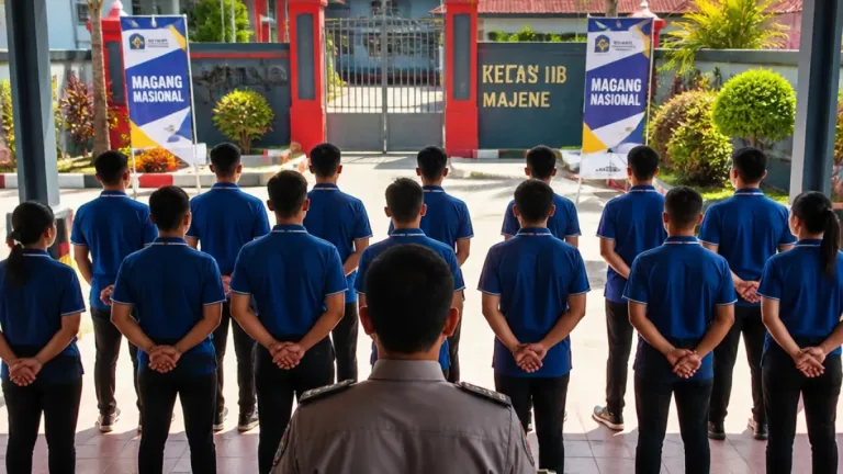 Majene Terima 16 Peserta Magang Nasional di Rutan Kelas IIB