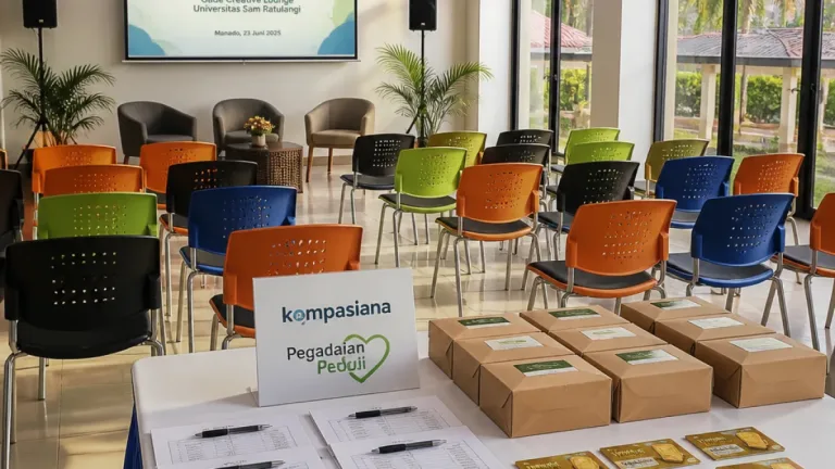 Manado: Kompasiana dan Pegadaian Peduli Gelar Talkshow Literasi Keuangan di Unsrat