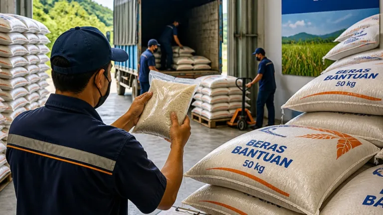 Manokwari Pastikan Mutu 674.400 kg Beras Bantuan untuk 22.480 Keluarga