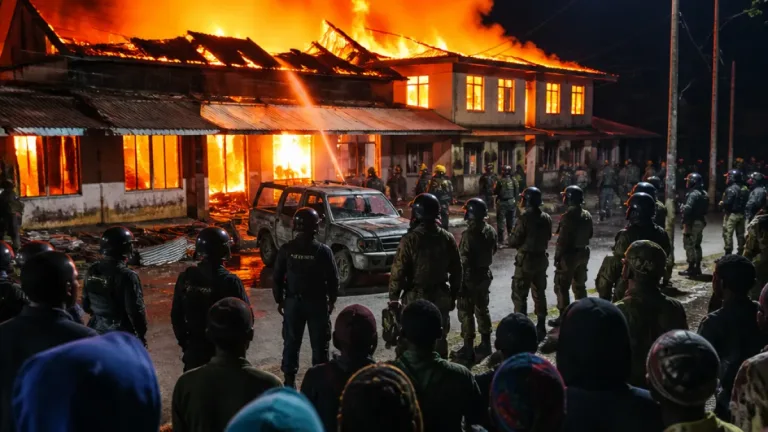 Massa Bakar Tujuh Kantor Pemerintah di Ilaga, Polisi Siagakan Satgas