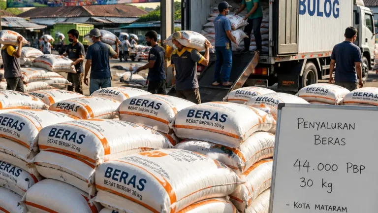 Mataram Salurkan 30 Kg Beras untuk 44.000 Keluarga, Target Selesai dalam Dua Minggu