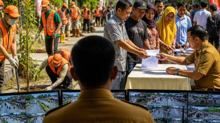 Medan Gelar Gotong Royong Serentak di 21 Kecamatan, Warga Sampaikan Keluhan Banjir hingga Narkoba