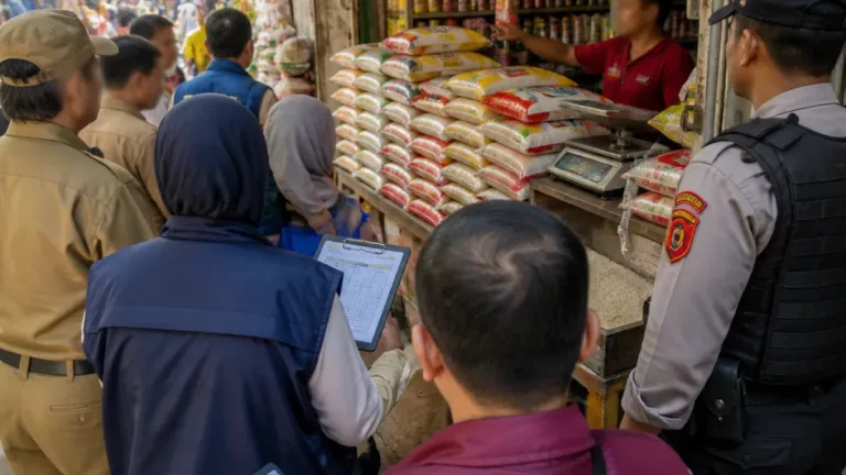 Medan: Sidak Harga Beras di Pasar Sei Sikambing, Dinas Koperasi Pastikan Pemantauan Harian