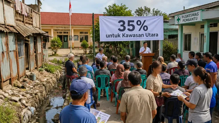Medan: Wali Kota Usulkan 35% Anggaran 2027 untuk Pembenahan Kawasan Utara