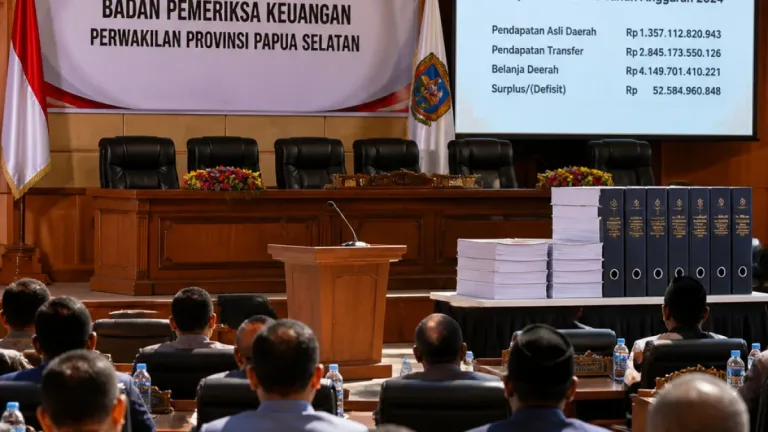 Merauke Raih WTP ke-11, Pemkab Paparkan Realisasi APBD 2025