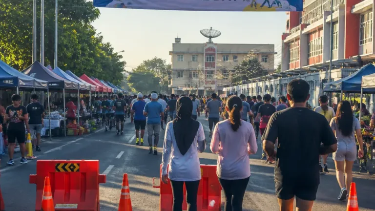 Merauke Tetapkan Car Free Day Rutin untuk Dukung Gaya Hidup Sehat dan UMKM Lokal