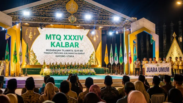 MTQ XXXIV Kalbar Ditutup di Kayong Utara, Kubu Raya Raih Juara Umum