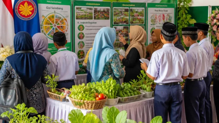 MTsN 2 Bantul Tampilkan Program Gizi dalam Show Case Tingkat ASEAN
