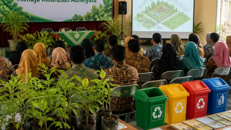 MTsN 3 Sleman Perkuat Langkah Menuju Madrasah Adiwiyata Bersama Dinas Lingkungan Hidup