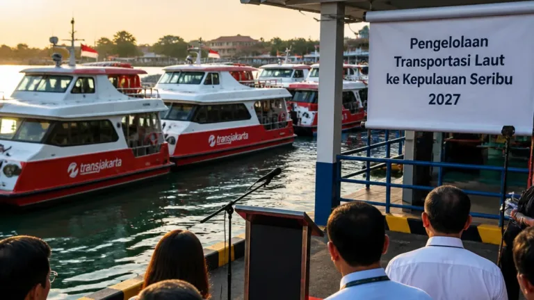 Mulai 2027, Pengelolaan Transportasi ke Kepulauan Seribu Dialihkan ke Transjakarta