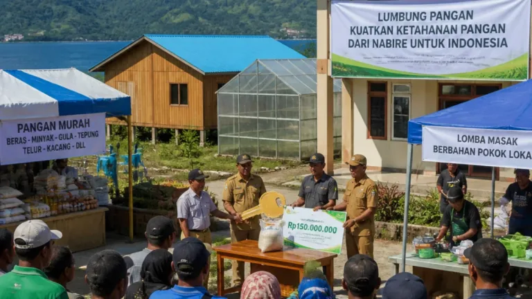 Nabire Peringati Hari Pangan Sedunia dengan Program Lumbung, Greenhouse, dan Gerakan Pangan Murah