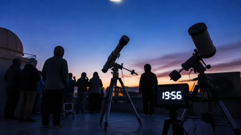 Okultasi Venus oleh Bulan Teramati dari Atap ITERA, Lampung Saksikan Planet 'Menghilang'