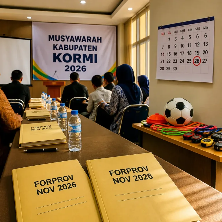 Bupati OKI Minta KORMI Perluas Akses Olahraga hingga Desa dan Siapkan Kontingen Forprov