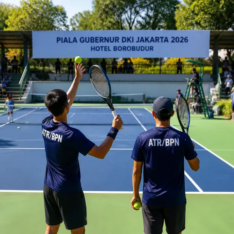 Kementerian ATR/BPN Ikut Turnamen Tenis Piala Gubernur DKI untuk Perkuat Sinergi Antarlembaga