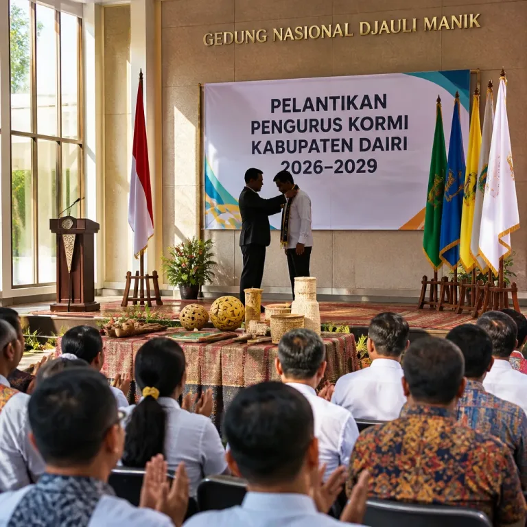 Wakil Bupati Dairi Dorong Kormi Galakkan Olahraga Rekreasi dan Pelestarian Tradisi