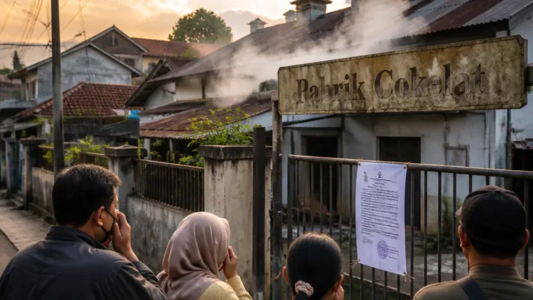 Pabrik Cokelat di Cimahi Terancam Pencabutan Izin Usaha, Warga Keluhkan Polusi