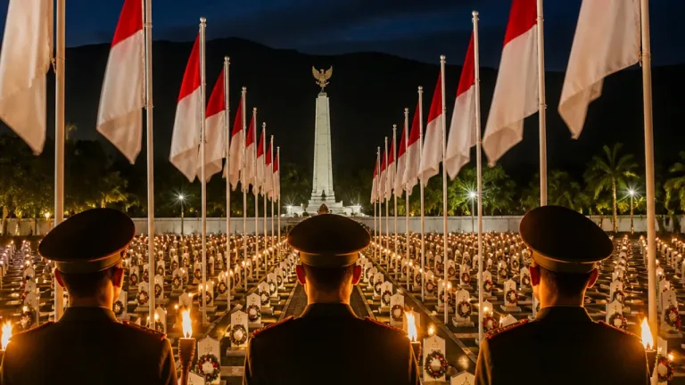 Padang Panjang Gelar Renungan Suci di TMP Kusuma Sakti Menyambut HUT ke-81 RI