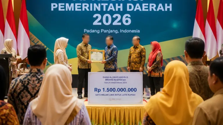 Padang Panjang Raih Apresiasi Kemendagri untuk Akses dan Kualitas Layanan Kesehatan