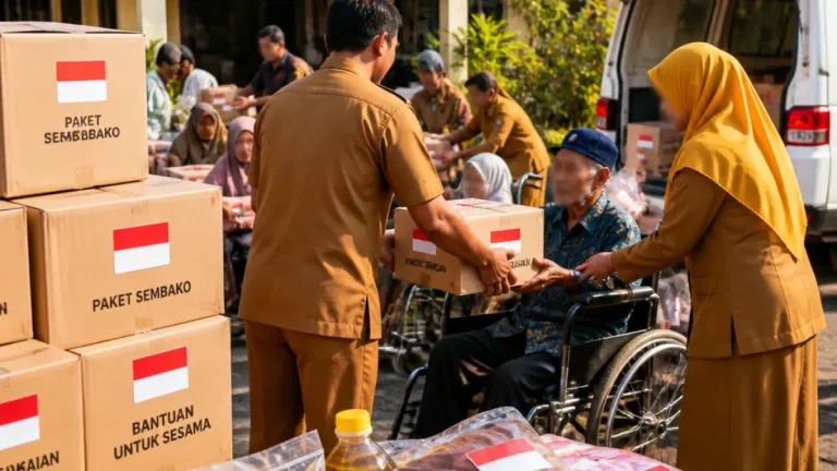 Padang Panjang Salurkan Bantuan HUT ke-81 RI untuk 219 Keluarga Penerima Manfaat