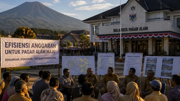 Pagar Alam Perkuat Kolaborasi Warga dan Pemerintah untuk Tetap Bangun di Tengah Efisiensi Anggaran