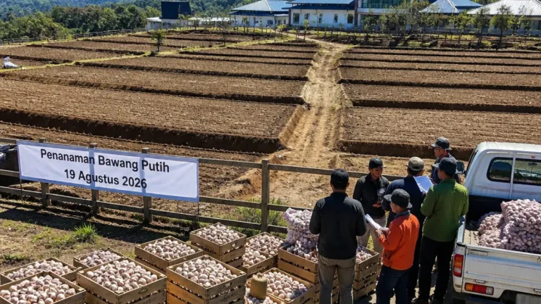 Pagar Alam Siapkan 10 Hektare di Gunung Gare untuk Pengembangan Bawang Putih