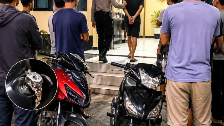 Palembang: Pelaku Curi Motor Tusuk Pengendara saat Kepergok di Kemuning