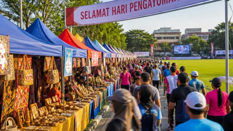 Palu: Bazar UMKM dan Fun Walk Warnai Peringatan Hari Pengayoman ke-81