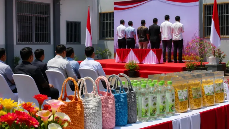 Pameran Karya Warga Binaan Rutan Poso Jadi Wadah Pembelajaran dan Reintegrasi